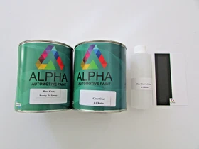Base Coat Clear Coat Set For Honda Acura Color NH731P Black (Ready To Spray)
