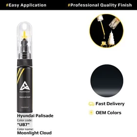 Touch up Paint for Hyundai Palisade Code: UB7 Moonlight Cloud Fast Drying