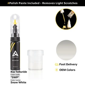 Touch up Paint for Kia Telluride Code: SWP Snow White Professional Repair