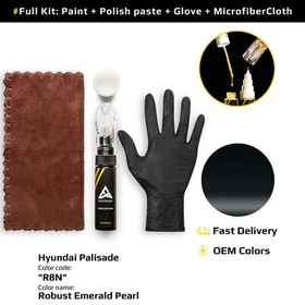 Touch up Paint for Hyundai Palisade Code: R8N Robust Emerald Pearl Exact Match