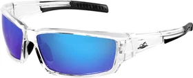 Bullhead Safety Eyewear : Sawfish Polarized/ Performance Fog Lens/ Black Frame
