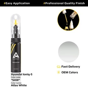 Touch up Paint for Hyundai Ioniq 5 Code: SAW Atlas White OEM Quality
