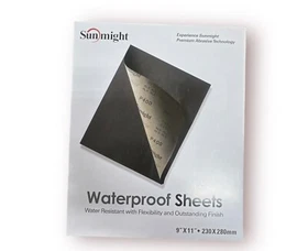 Sunmight Wet or Dry Sandpaper Sheets (220-2500 Grit, 50 Pcs) | LIKE 3M WETORDRY
