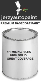 HONDA ACURA NH731P CRYSTAL BLACK BASECOAT PAINT 1:1 Mixing Ratio - QUART OR GAL