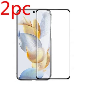 2pcs Curved Tempered Glass Screen Protector For Honor 90 400 Pro Phone Back Film