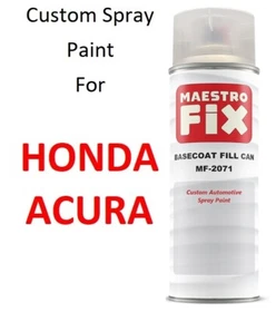 Custom Automotive Touch Up Spray Paint For HONDA Cars