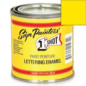 130L-HP 1 SHOT Oil Based Primrose Lettering Pint