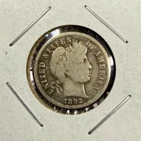 1892-S BARBER Quarter San Francisco Highly Collectible Scarce
