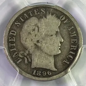 1896-S BARBER Quarter San Francisco Highly Collectible Scarce