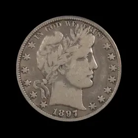 1897-O BARBER Half Dollar Better Orleans