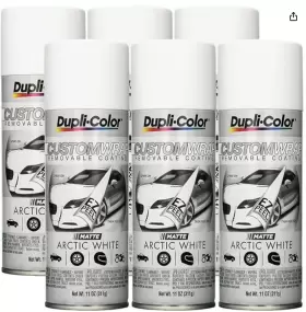 CWRC798 DUPLICOLOR Wrap Spray Arctic