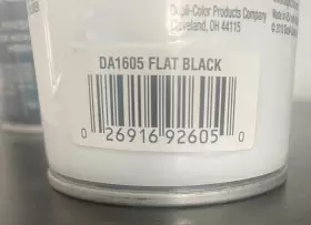 DA1605 DUPLICOLOR Pack Acrylic Purpos Paint Flat #2
