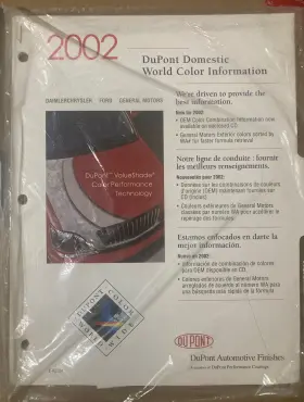 E-R3324 DUPONT Auto Paint Chip Cd #2