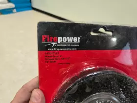 1423-2121 FIREPOWER Crimped Wire Wheel Brush #2