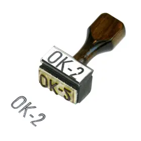 INL10135 INLINE TUBE Engine Head Ok Rubber Inspector Stamper