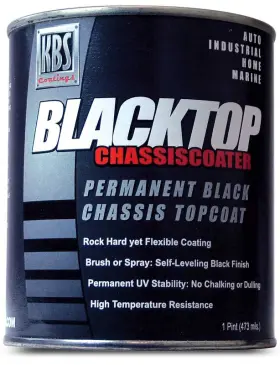 KB8301 KBS COATINGS Blacktop Chassis Paint Pint