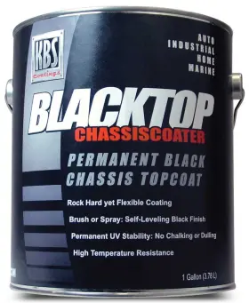 KB8501 KBS COATINGS Blacktop Chassis Paint Gallon