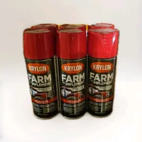 Krylon 1939 6-PACK Paint Farm And Implement 12OZ Aerosol New