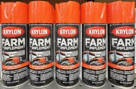 Krylon 4-PACK Paint Farm And Implement 12OZ Aerosol New