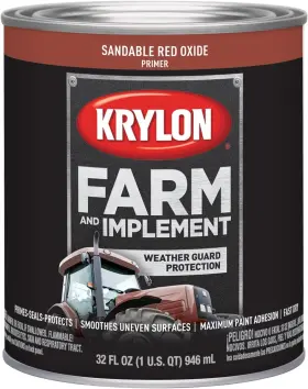 KRYLON Sandable Oxide Farm Implement