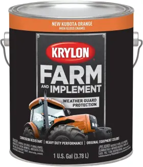 724504019862 KRYLON Farm Implement Gallon Kubota