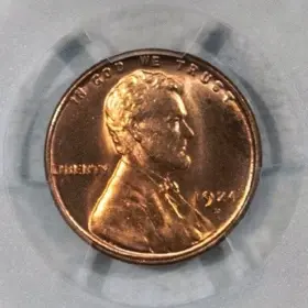 1924-D LINCOLN Cent Wheat Penny Better Denver Great