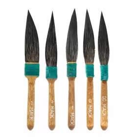 30-SET5 MACK Dagger Pinstripe Pinstriping Brush Set