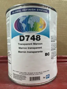 D748 PPG Global Refinish Transparent