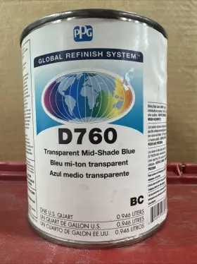 D760 PPG Global Refinish Transparent Shade