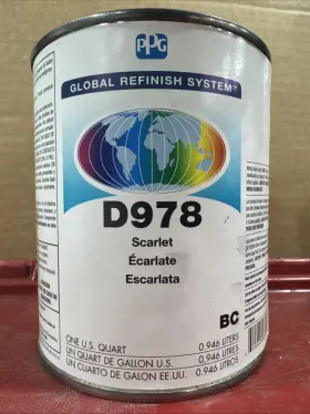 D978 PPG Global Refinish Scarlet