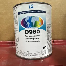 D980 PPG Global Refinish Transparent