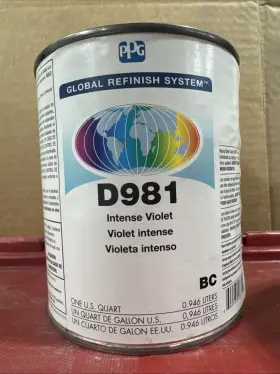 D981 PPG Global Refinish Intense Violet
