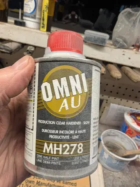 MH278 PPG Omni Au Pint Hardener Slow Nos