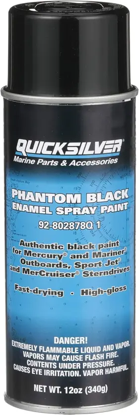 802878Q1 QUICKSILVER Spray Paint Pack Phantom Mercury