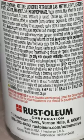 352725 RUST-OLEUM Wrap Spray Paint Peelable #3