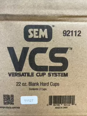 92112 SEM PRODUCTS Versatile Cup Blank Vcs Box #2