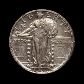 1927-S STANDING LIBERTY Quarter San Francisco Highly Scarce