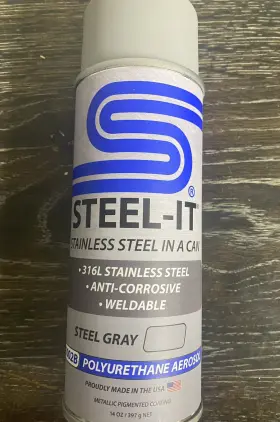 1002B STEEL-IT Pigmented Paint Polyurethane Spray