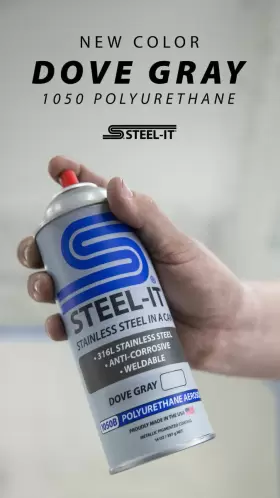 1050B STEEL-IT Dove Spray Polyurethane