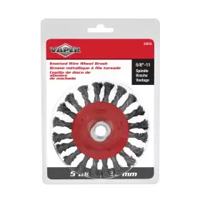 22215 TITAN Knotted Bevel Wire Wheel #3
