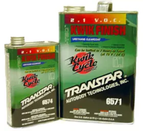 TRE-6571 TRANSTAR Kwik Finish Voc Clearcoat Gallon