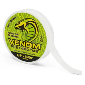 VM1500-10 TUB TOWELS Oft Venom Ptfe Tape Display Box