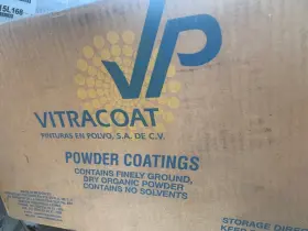 RAL-5007 VITRACOAT Powder Coat Brilliant Paint #2