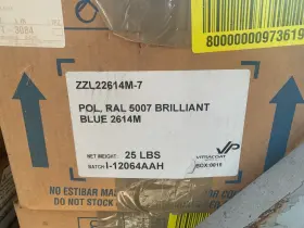 RAL-5007 VITRACOAT Powder Coat Brilliant Paint