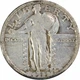 1917-D Standing Liberty Silver Quarter Type 2 VF Uncertified #310