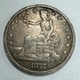 1877 $1 Trade Silver Dollar VF Details Circulated
