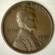1924 D Lincoln Wheat Cent Coin 1c Denver Circulated Very Good Condition