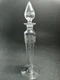 VINTAGE STEUBEN HAWKES ETCHED 1414 CRYSTAL TALL  PERFUME BOTTLE WITTH STOPPER