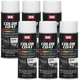 SEM Color Coat White Flexible Vinyl Spray Auto Paint 12 oz. SEM 15313, 6 Pack