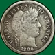 1896-O Barber Dime Extremely Fine XF Coin, Minor Corrosion #36607